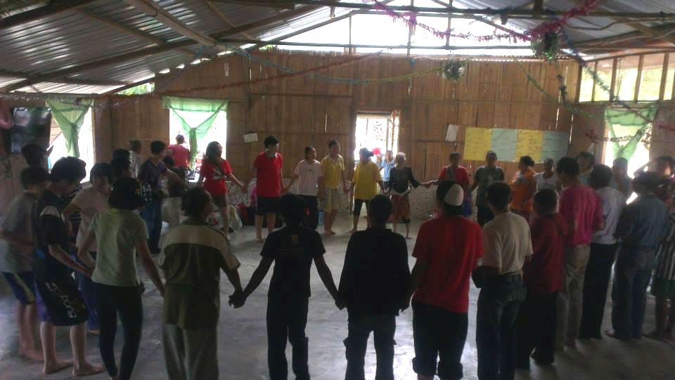 Thanksgiving at Orang asli chapel