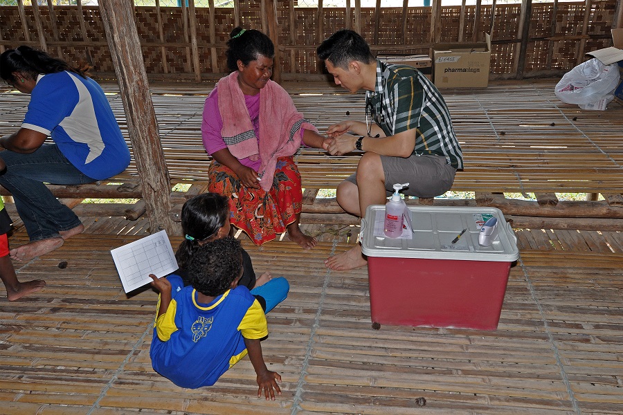 Medical and dental camp at Kg Air Bah Lawin