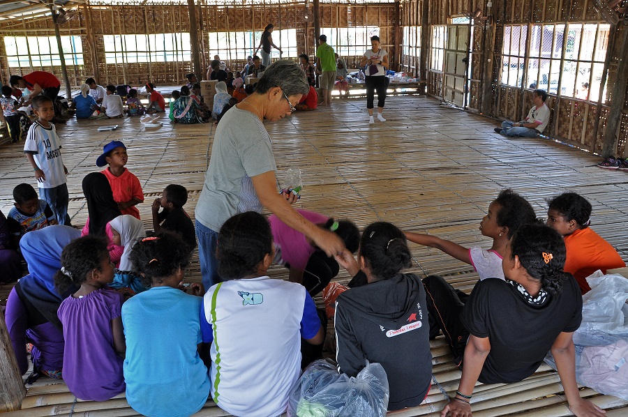 Medical and dental camp at Kg Air Bah Lawin
