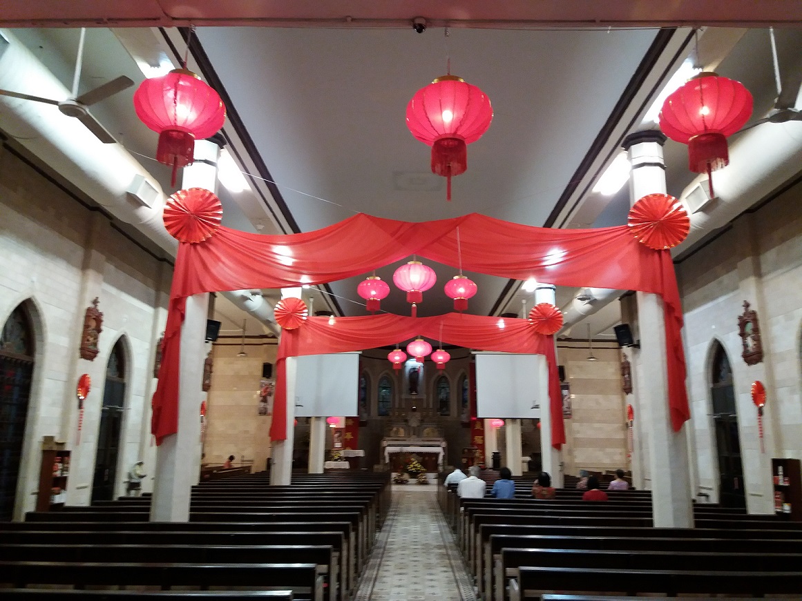 2018 CNY decorations in SMC