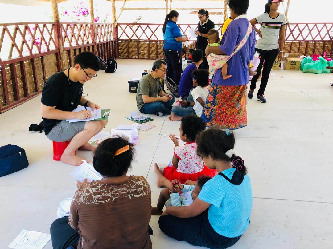 SOA's regular medical camp at Kg Sg Karah and Kg Lubuk Chupak