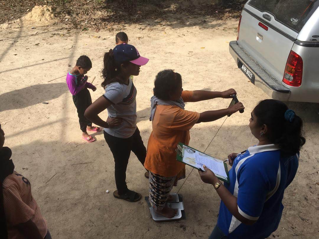 SOA's regular medical camp at Kg Sg Karah and Kg Lubuk Chupak