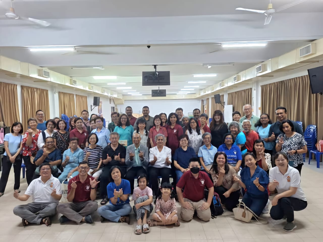 SMC Leadership Formation Programme 2024 Group photo by SMC Faith Formation Team with Vernon Fernandez