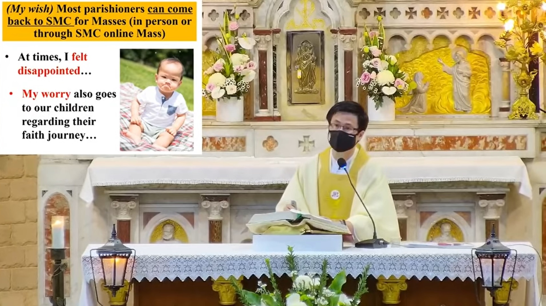 Online mass with Fr ALiew