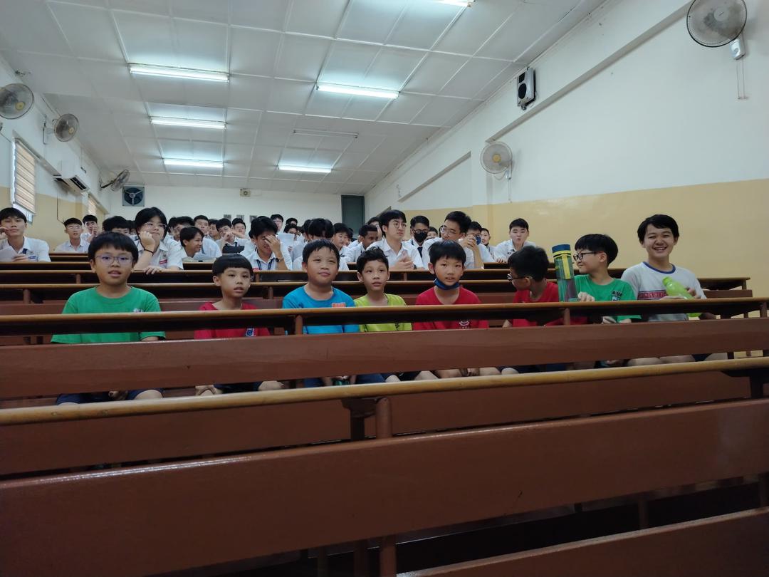 The Salib is venerated at Sam Tet School with Protestant Christian & Catholic students and teachers in attendance