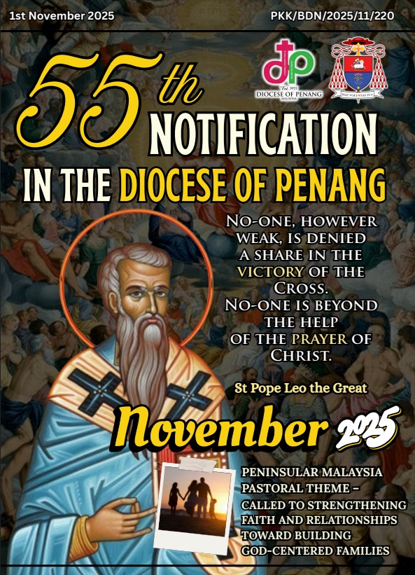 Thumbnail for 55th notifications & updates from Peneng diocese