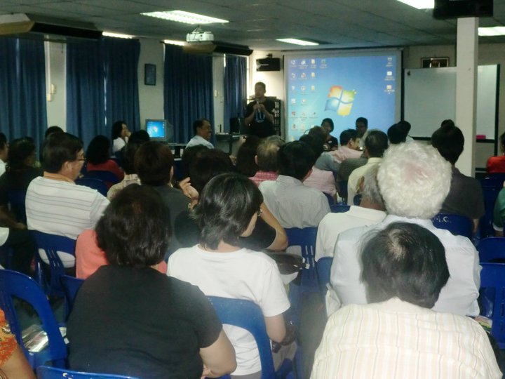 Edmund Bon addressing the audience