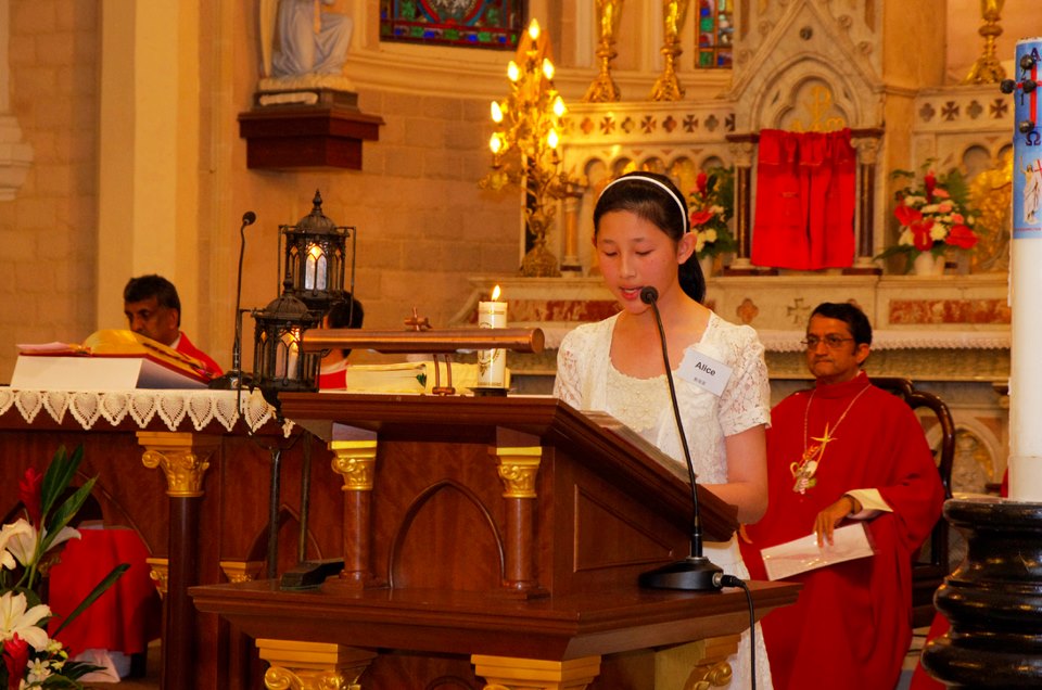 Reading by Confirmand
