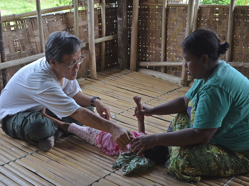 Medical camp at Kg Air Bah Lawin,Gerik
