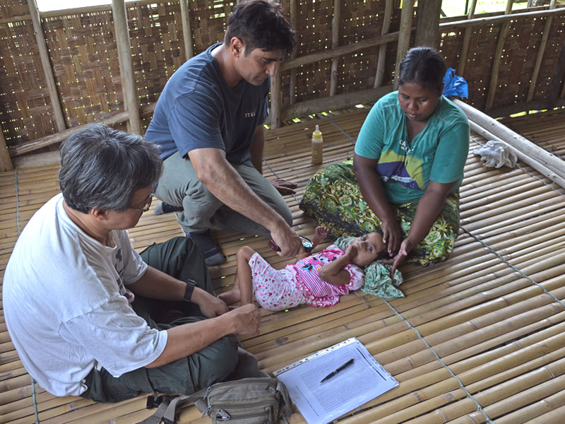 Medical camp at Kg Air Bah Lawin,Gerik