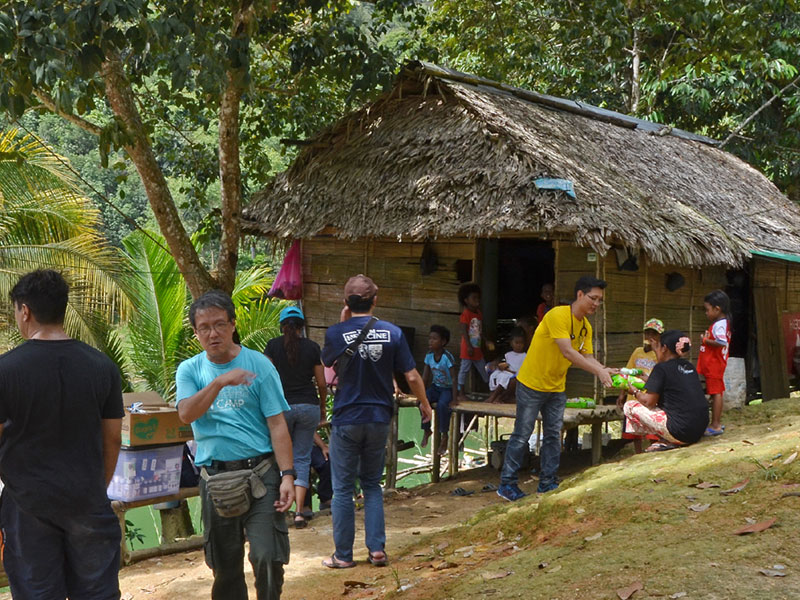 Medical camp at Kg Kerian,Gerik