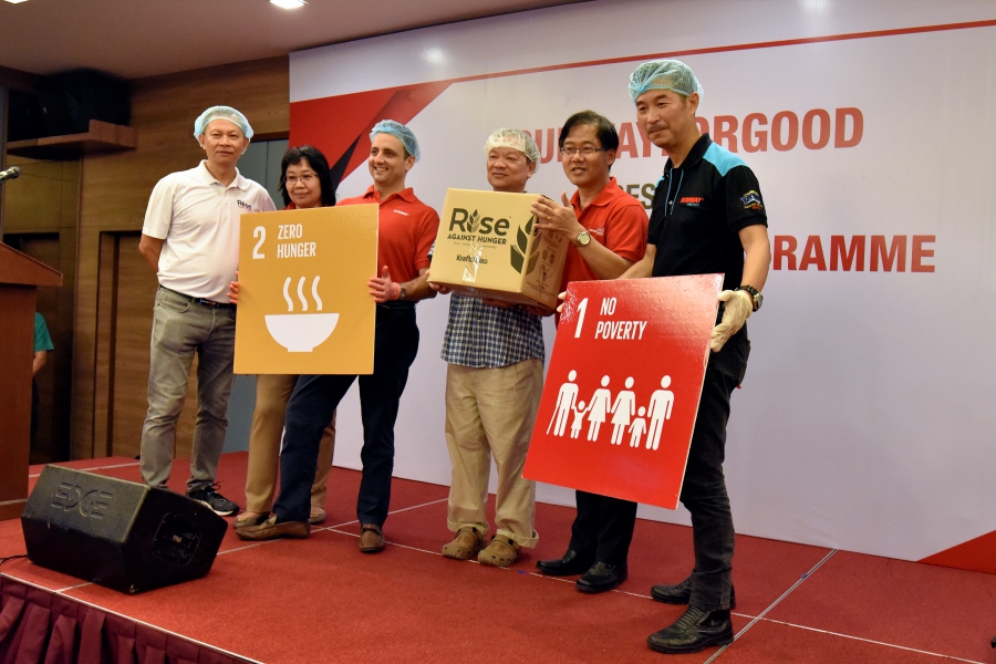 Sunway donation of fortified rice
