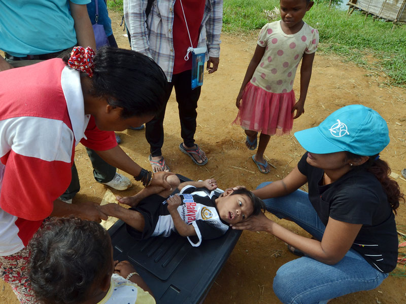 Medical camp at Kg Tersau,Gerik