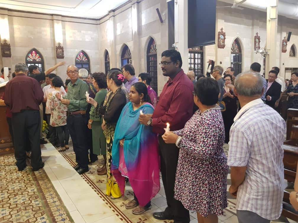 Marriage Encounter mass on 25th Nov 2018