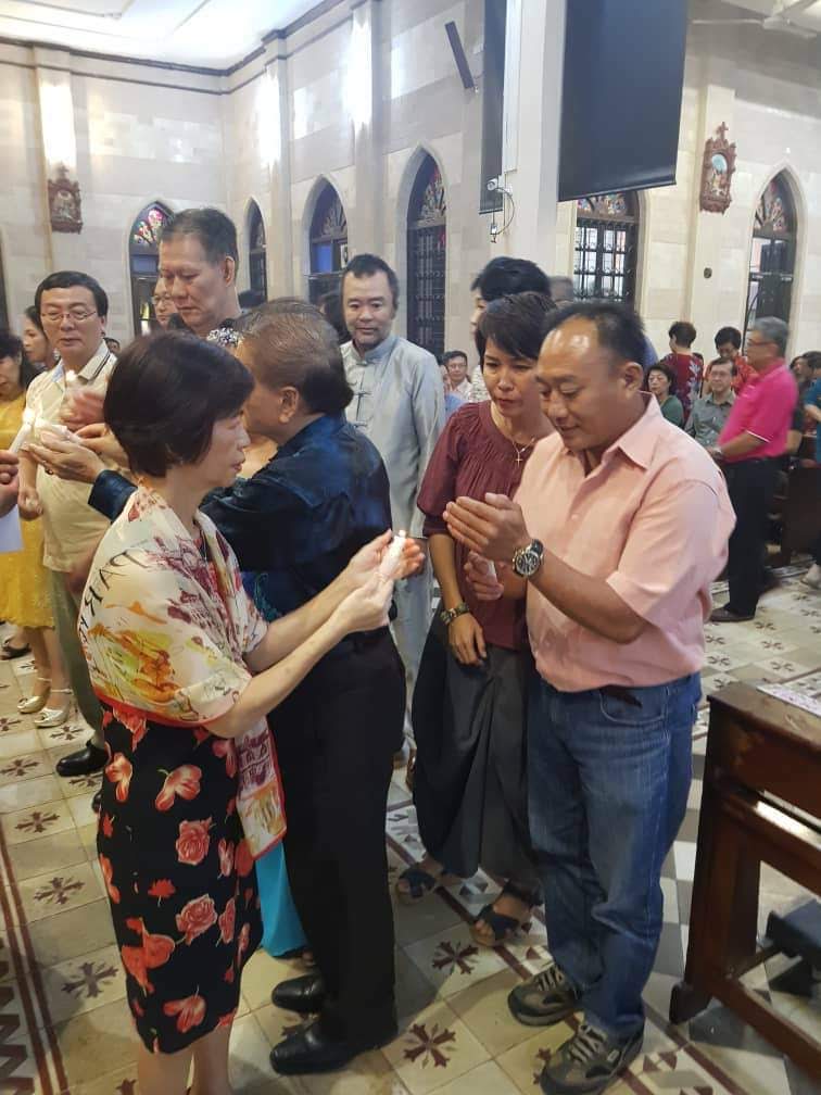 Marriage Encounter mass on 25th Nov 2018