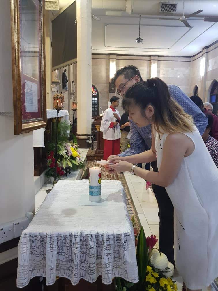 Marriage Encounter mass on 25th Nov 2018