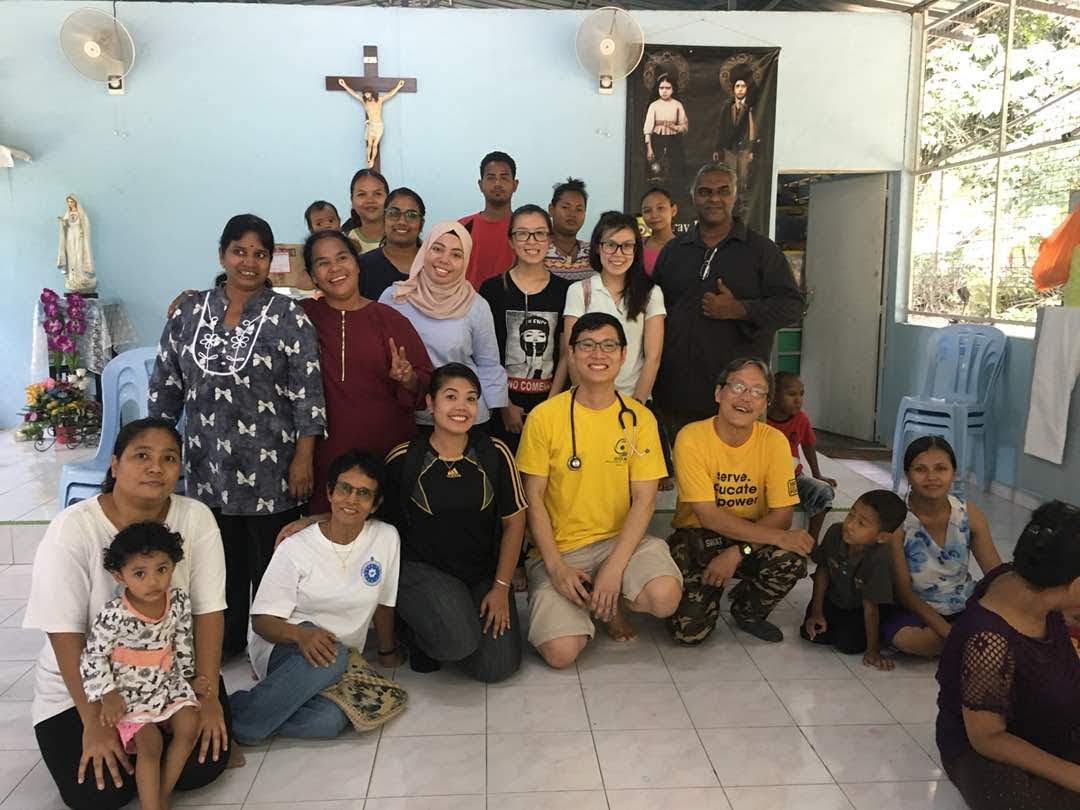 Medical camp at Suak Padi