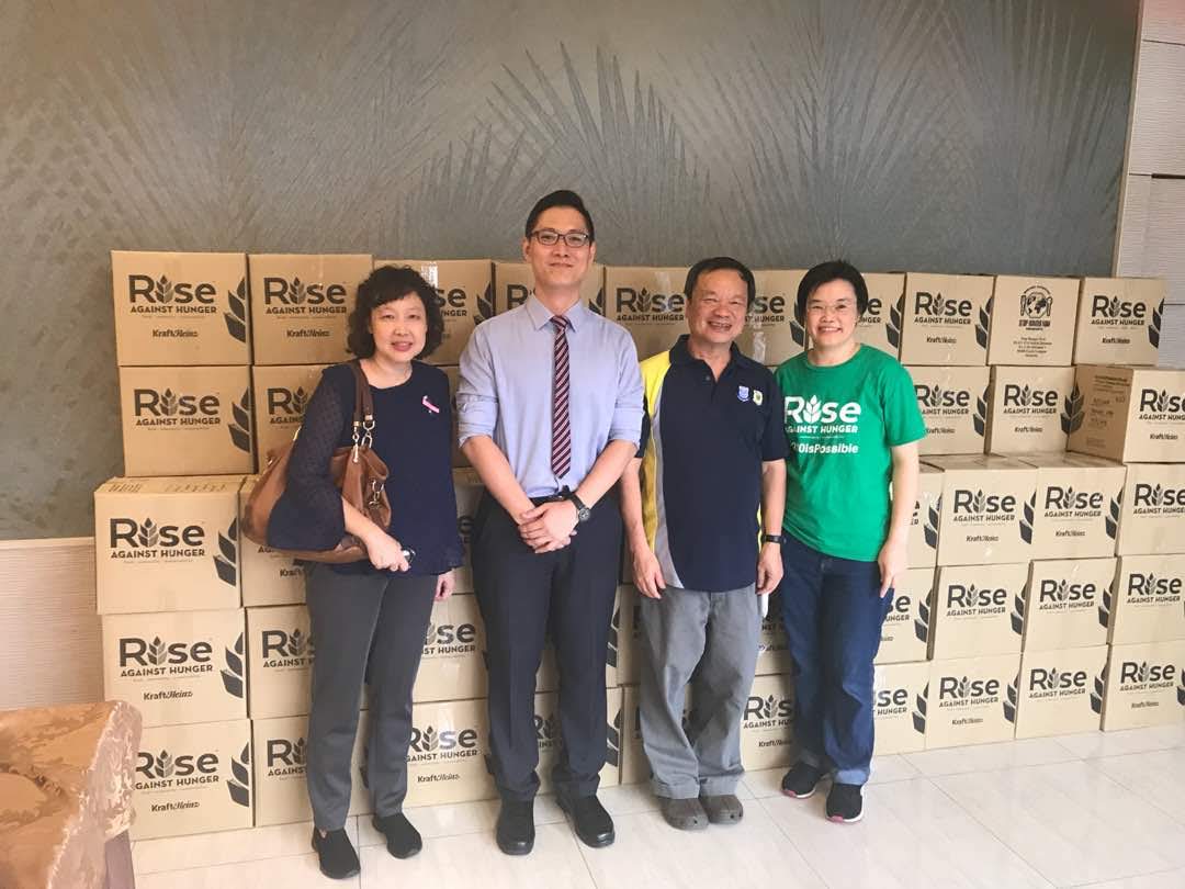 Sunway group donates fortified rice in Aug 2018