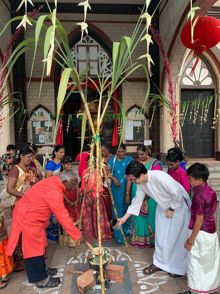 Ponggal celebration at SMC in 2020