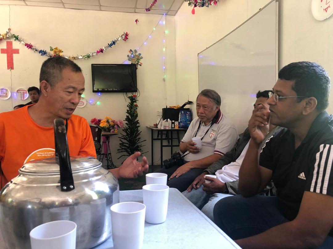 Medical camp at Kg Sg Lerek, Chenderiang