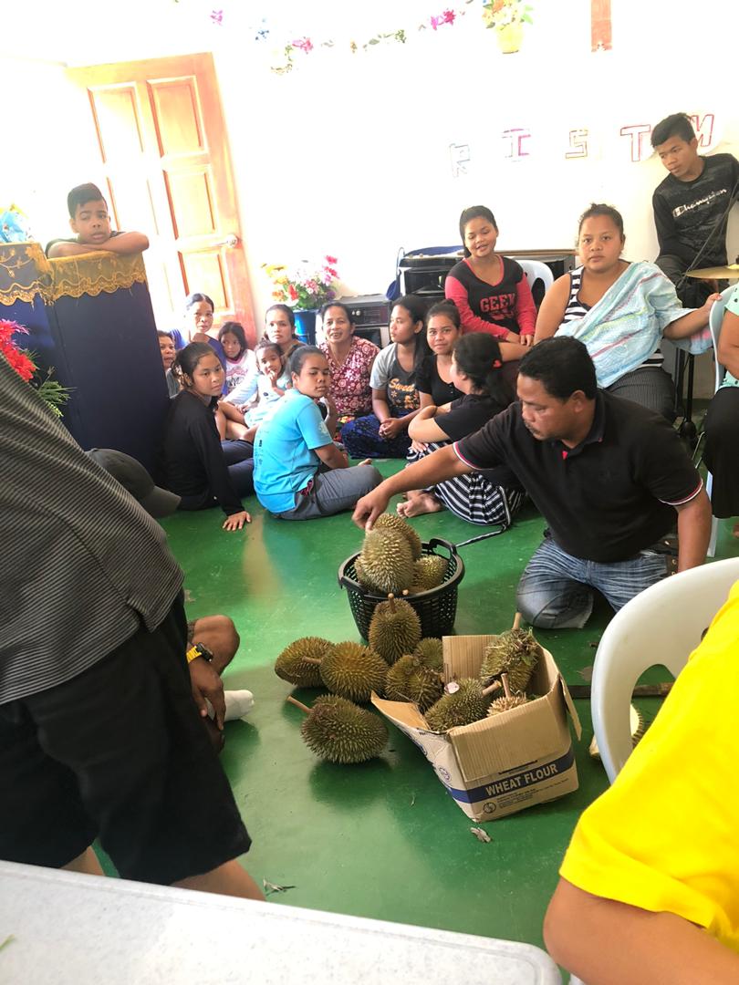 Medical camp at Kg Sg Lerek, Chenderiang