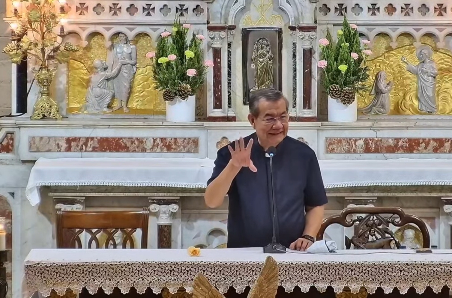 Fr Jerry Orbos talking about