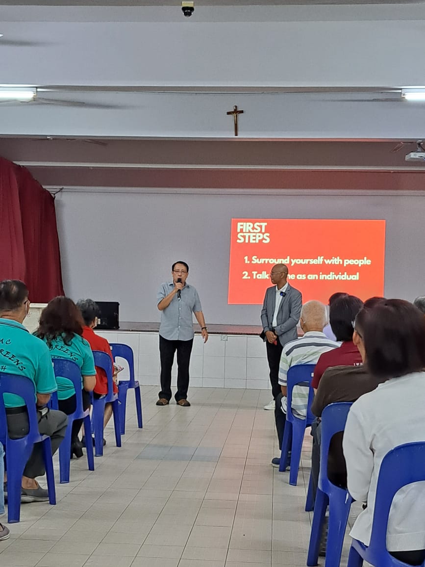 Leadership formation session by Vernon C. Fernandez