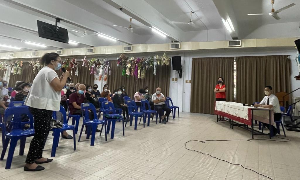Palliative care talk by Dr Albert Yong