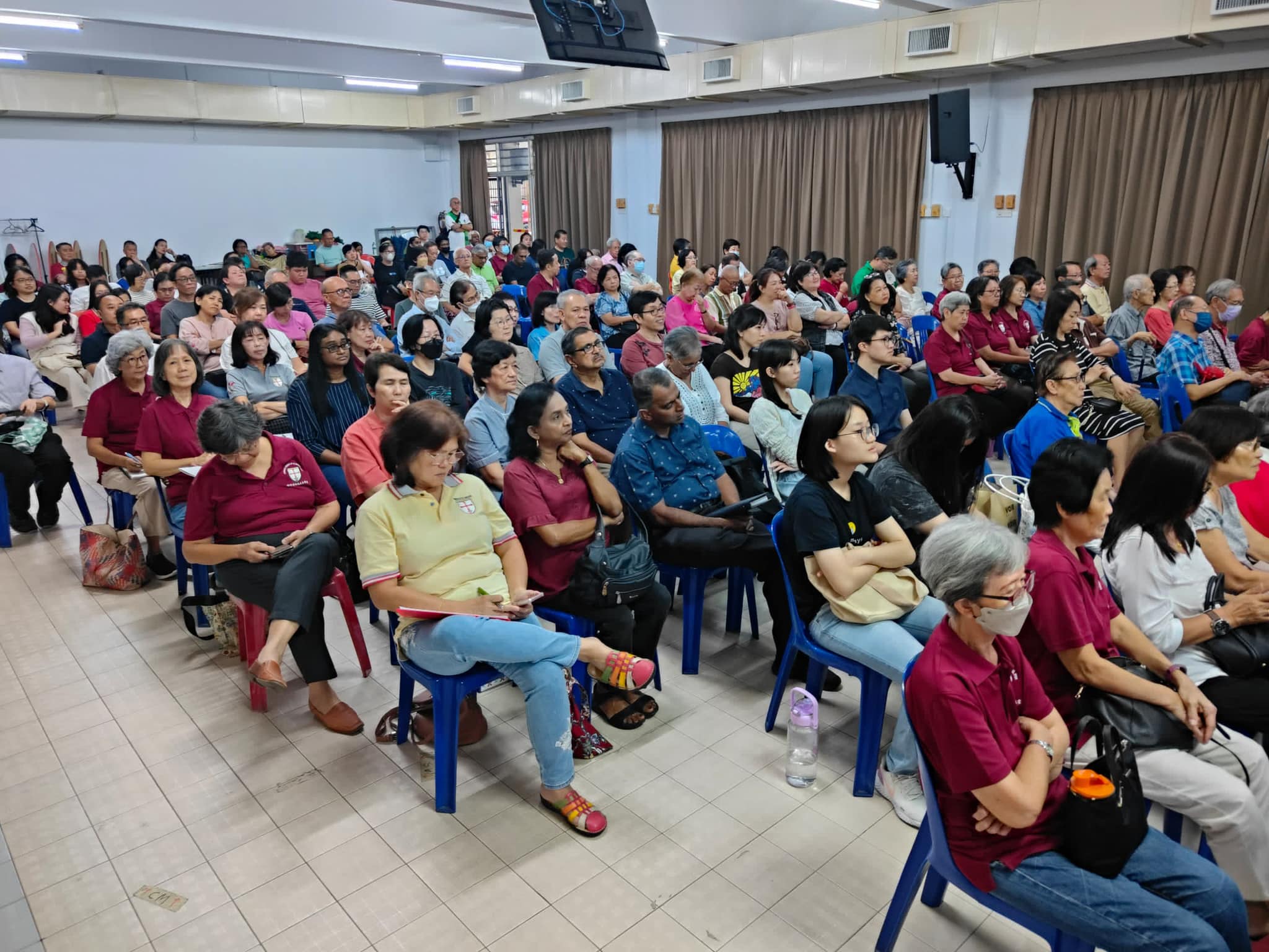 Scenes from SMC's Parish Assembly on 16th Feb 2025